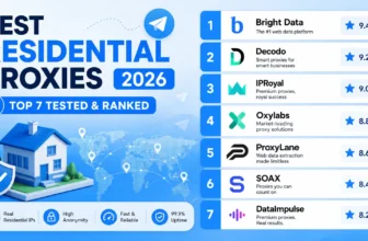 Best Residential Proxies 2026